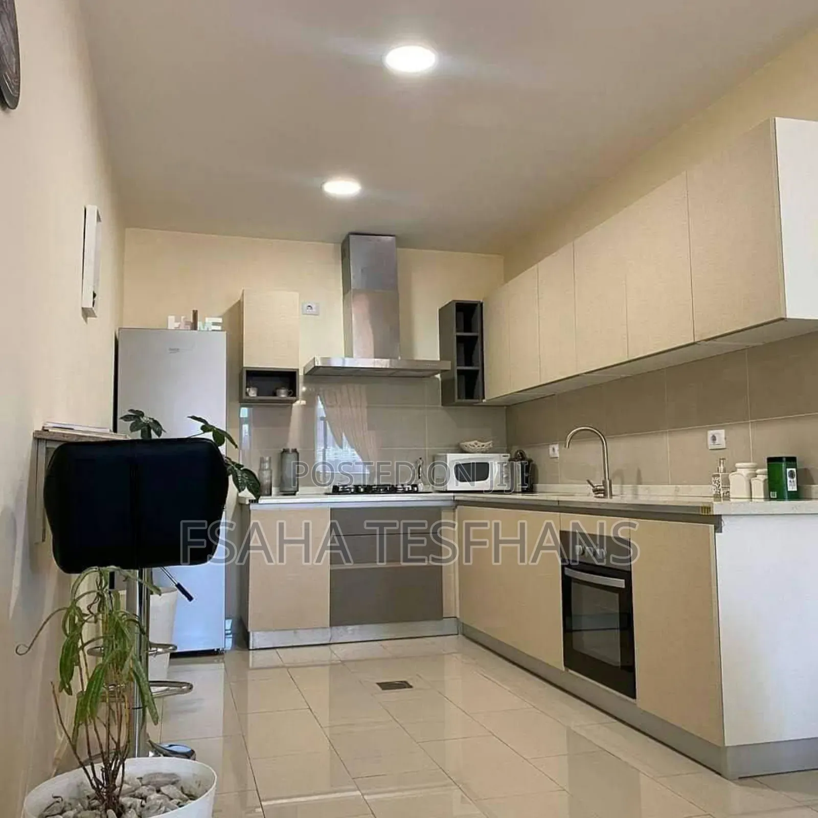 Furnished 2bdrm Apartment in Apartments, Bole for rent