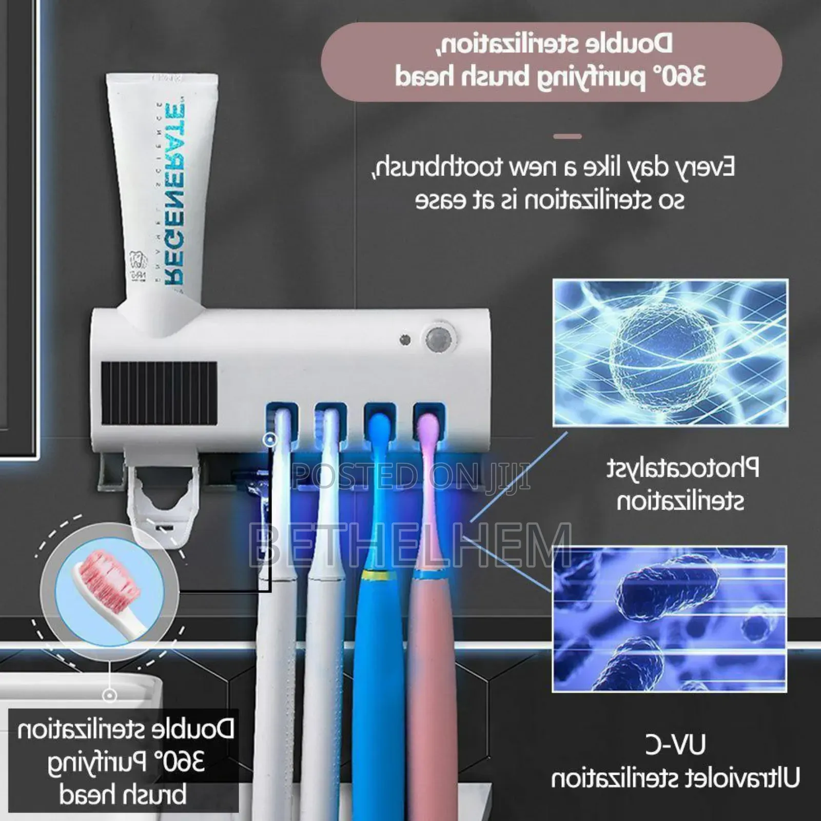  Multi-Function Toothbrush Sterilizer
