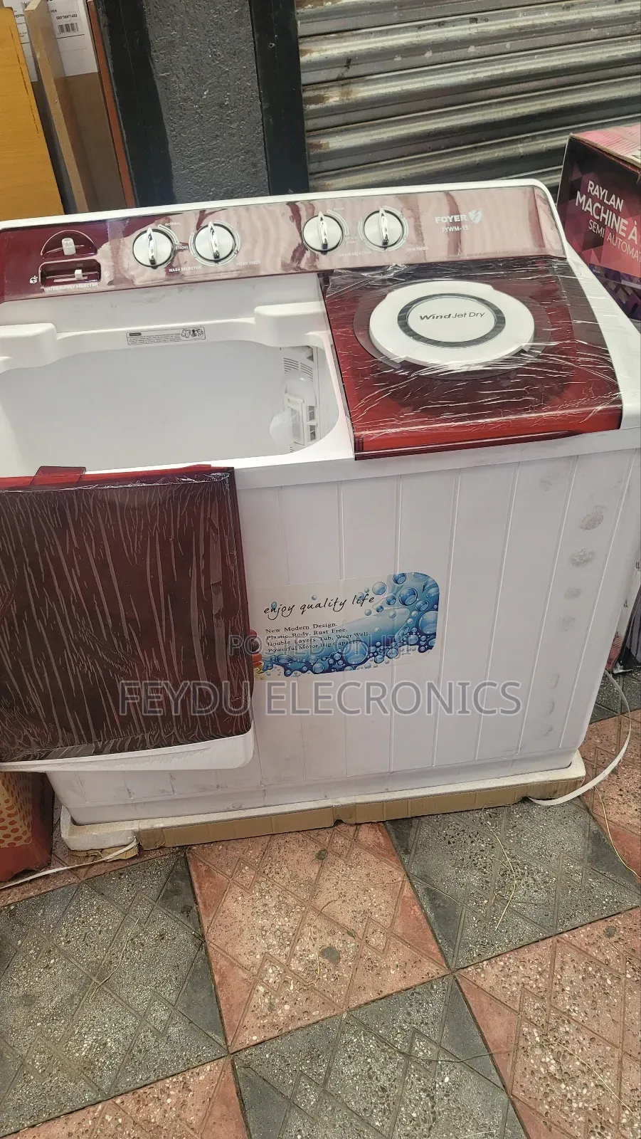 Foyer 15 Kg Washing Machine