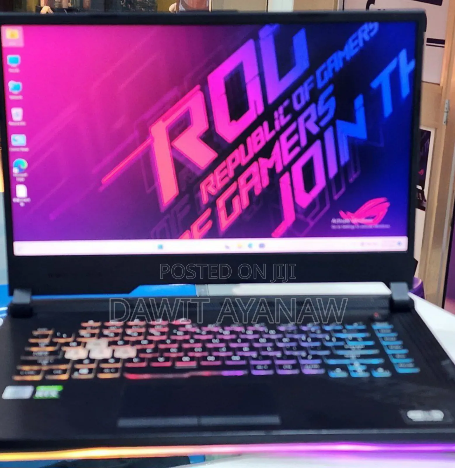 New Laptop Asus ROG Strix G17 32GB Intel Core I7 SSD 1T