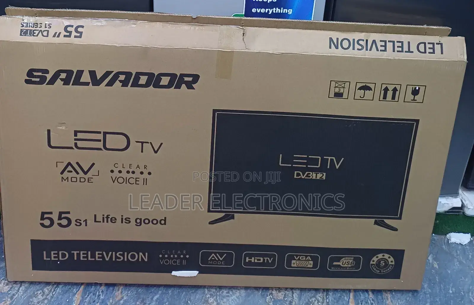 Salvador Tv 55 Inch Smart Android Tv New 2025