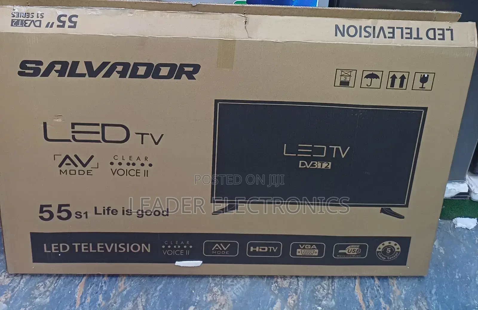 Salvador Tv 55 Inch Smart Android Tv New 2025