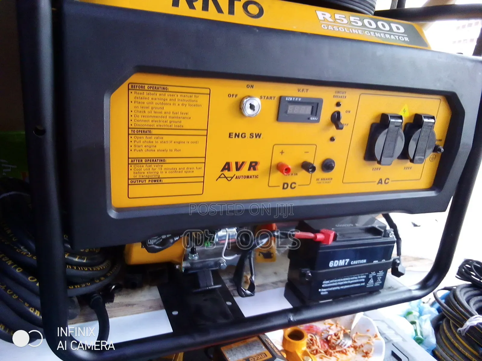 ጄኔሬተር 3kw ራቶ ብራንድ