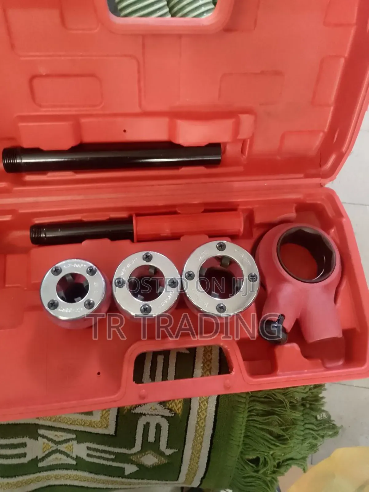 Threading Die Kit Toolbox ( የቧንቧ ጥርስ ማውጫ )
