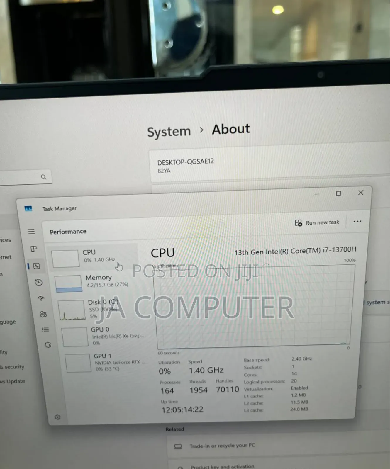 New Laptop Asus ROG Strix G16 G614 16GB Intel Core I7 SSD 1T