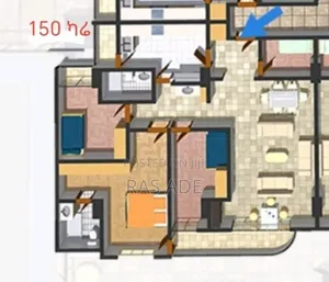 3bdrm Apartment in ሳባህ አፓርትመንት, Gullele for sale
