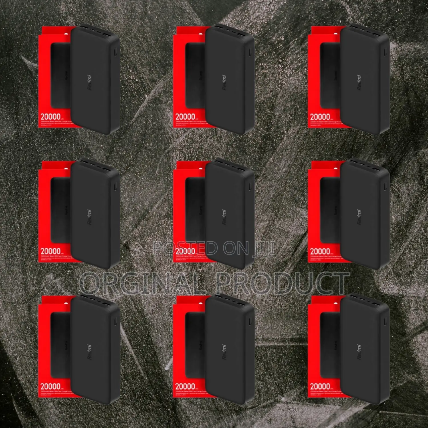 New Mi 20000mah Power Bank With Dual Usb Ports