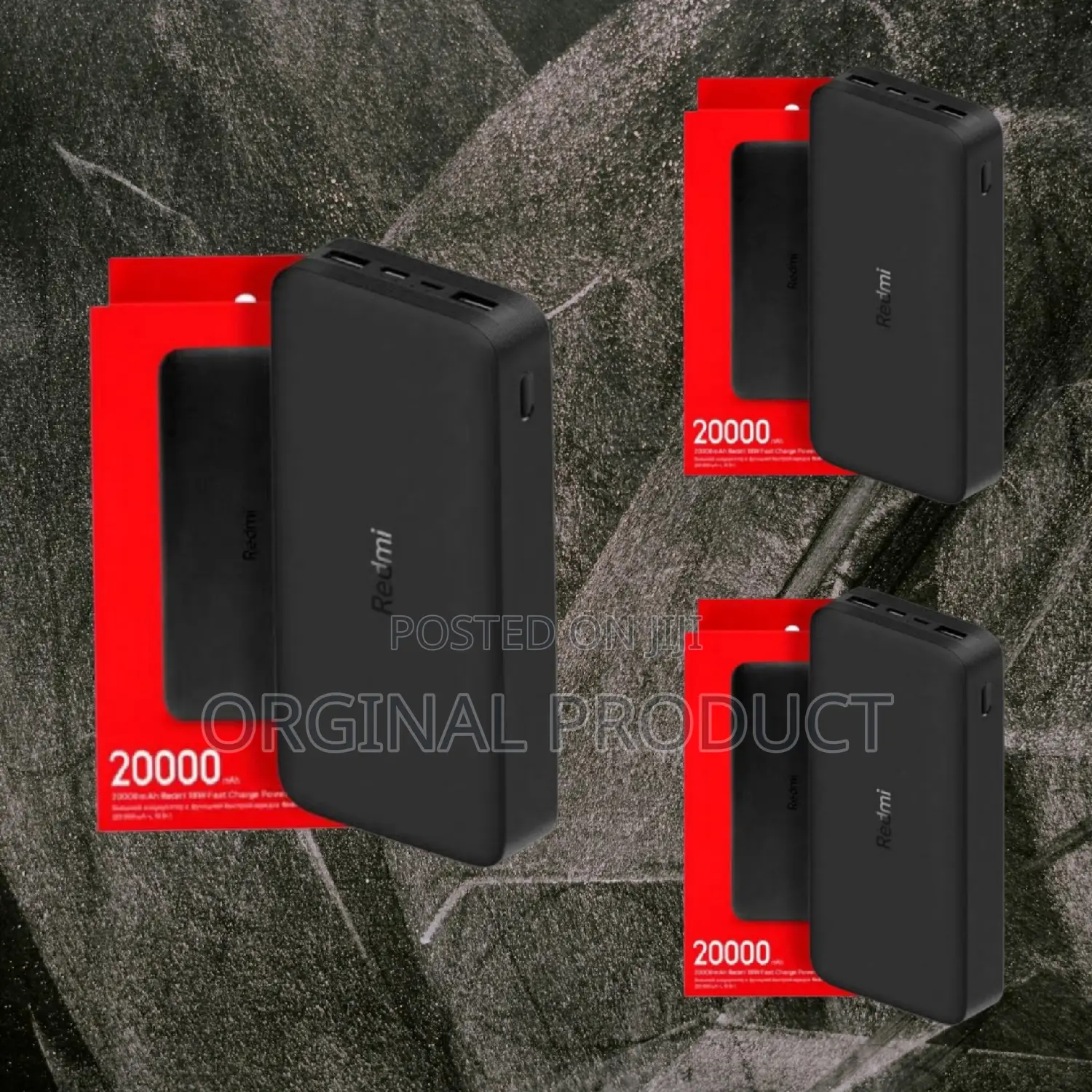 New Mi 20000mah Power Bank for on-the-Go Charging