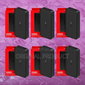 New Mi 20000mah Power Bank With Sleek Aluminum Design