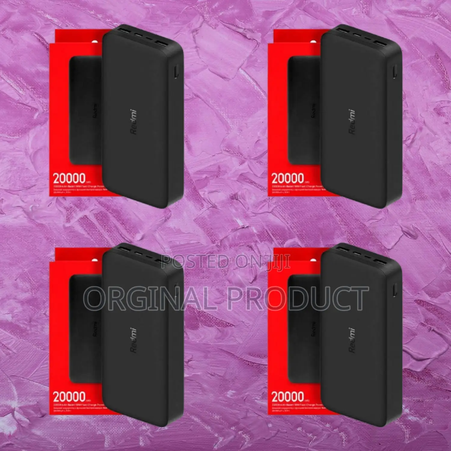 New Mi 20000mah Power Bank for Smartphones and Tablets