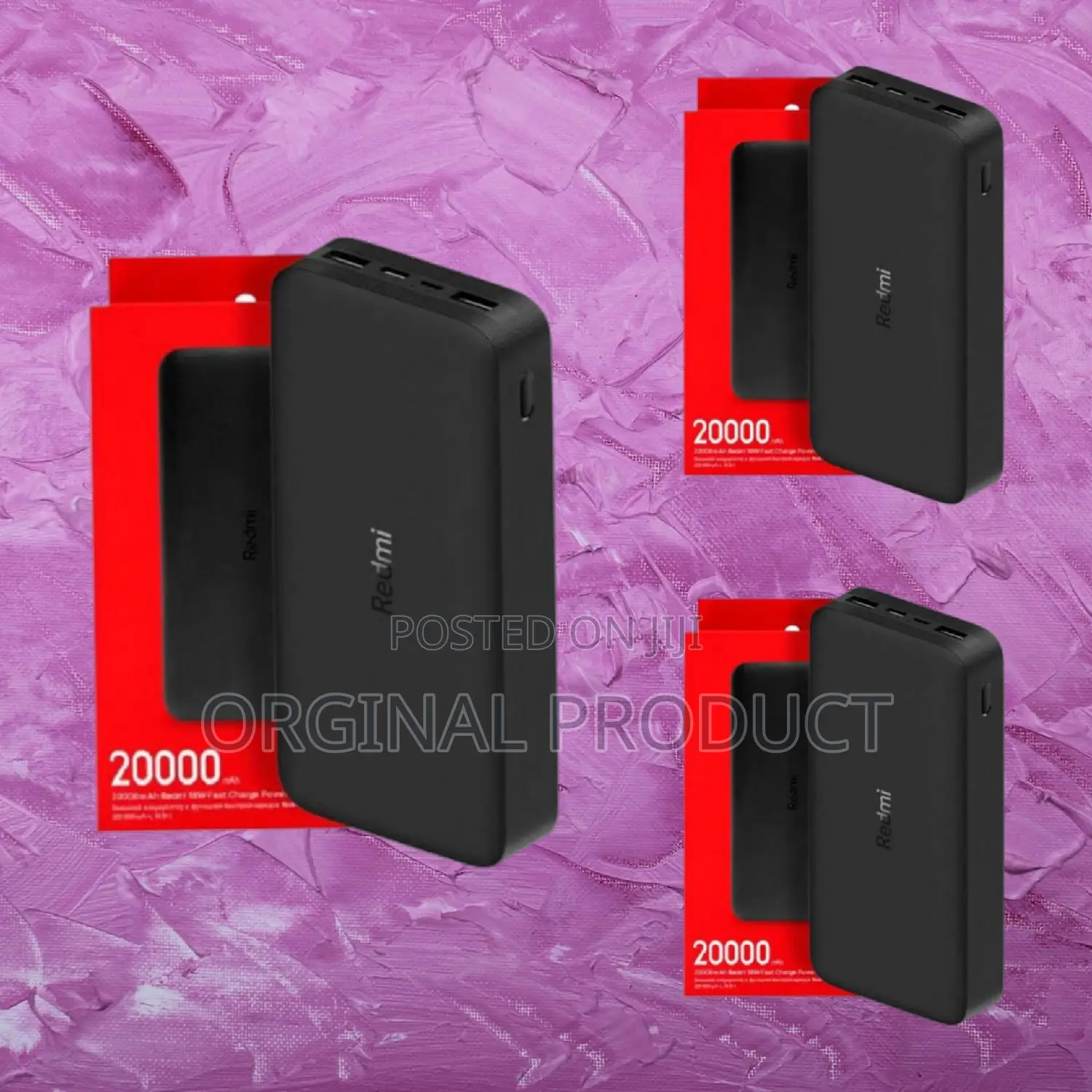 New Mi 20000mah Power Bank With Advanced Circuit Protection