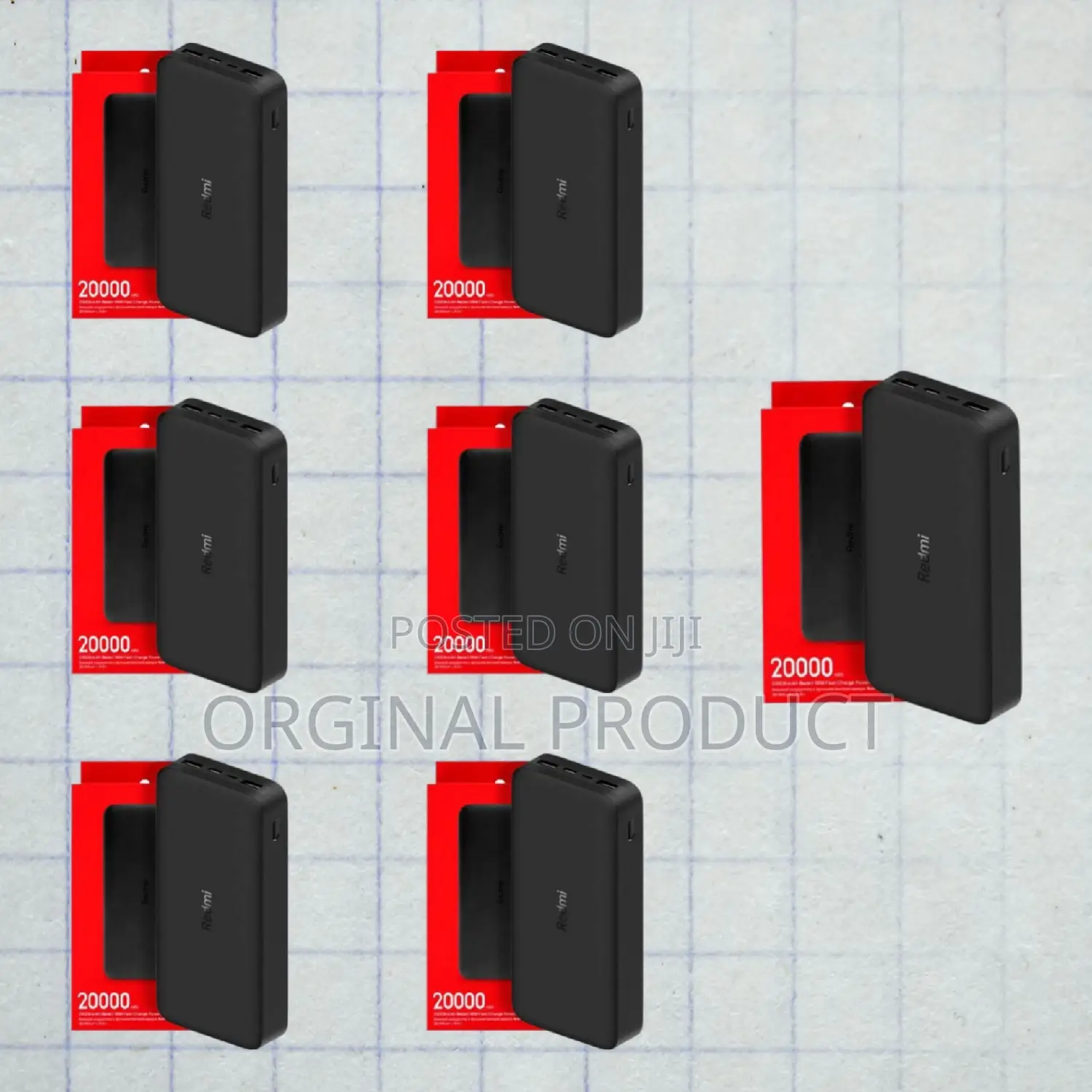 New Mi 20000mah Power Bank With Low-Power Charging Mode