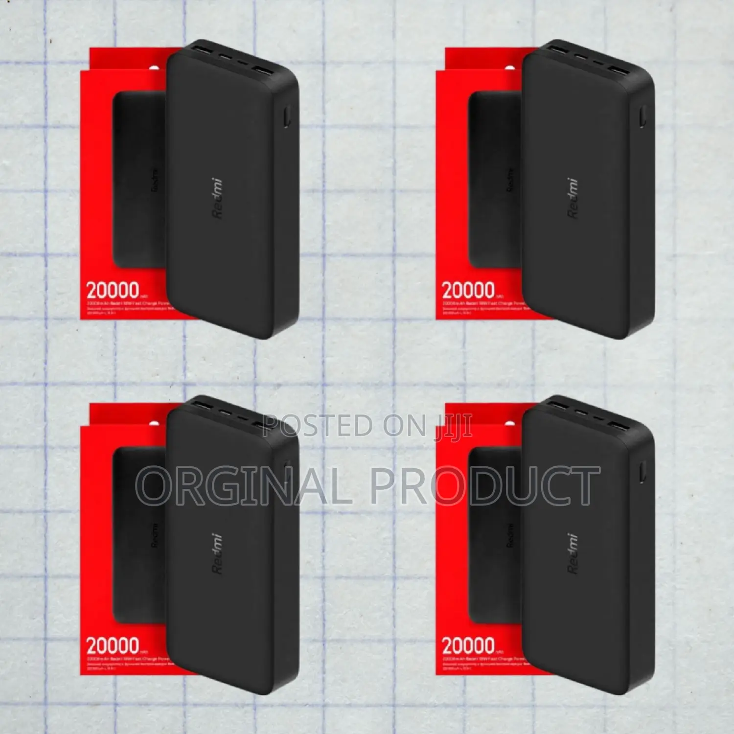 New Mi 20000mah Power Bank for Laptops and Gaming Devices