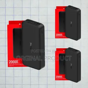 Photo - New Mi 20000mah Power Bank With Triple Output Ports