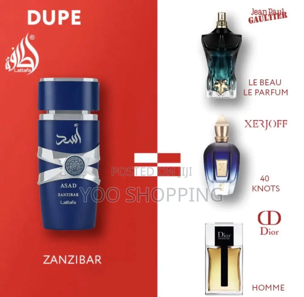 Asad Lattafa Zanzibar (Dior Homme) Mens Perfume