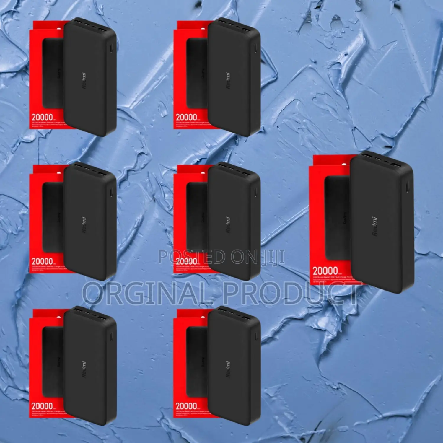 New Mi 20000mah Power Bank With Ergonomic Grip Design