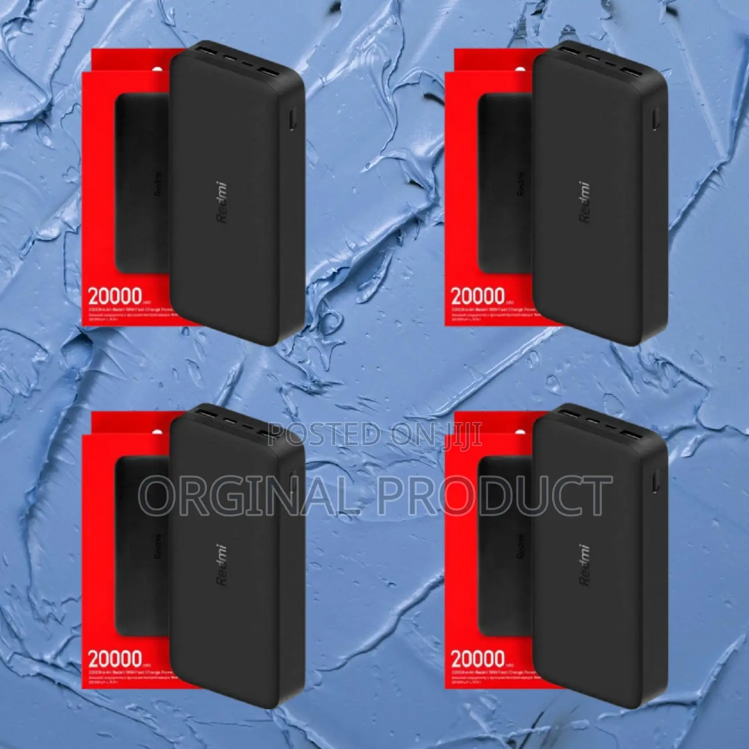 New Mi 20000mah Power Bank for Fitness Bands and Earphones