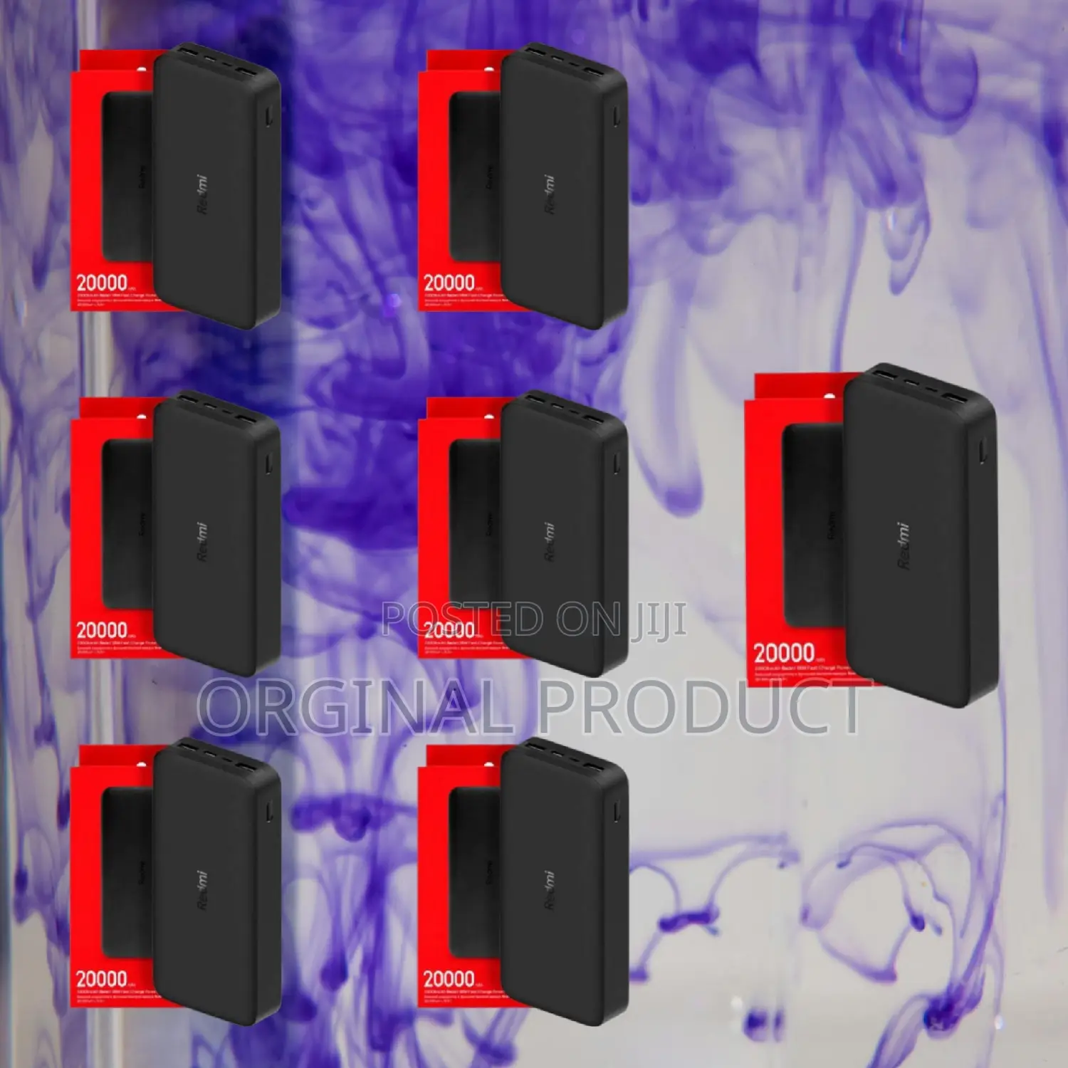 New Mi 20000mah Power Bank With Compac and Lightweight Build