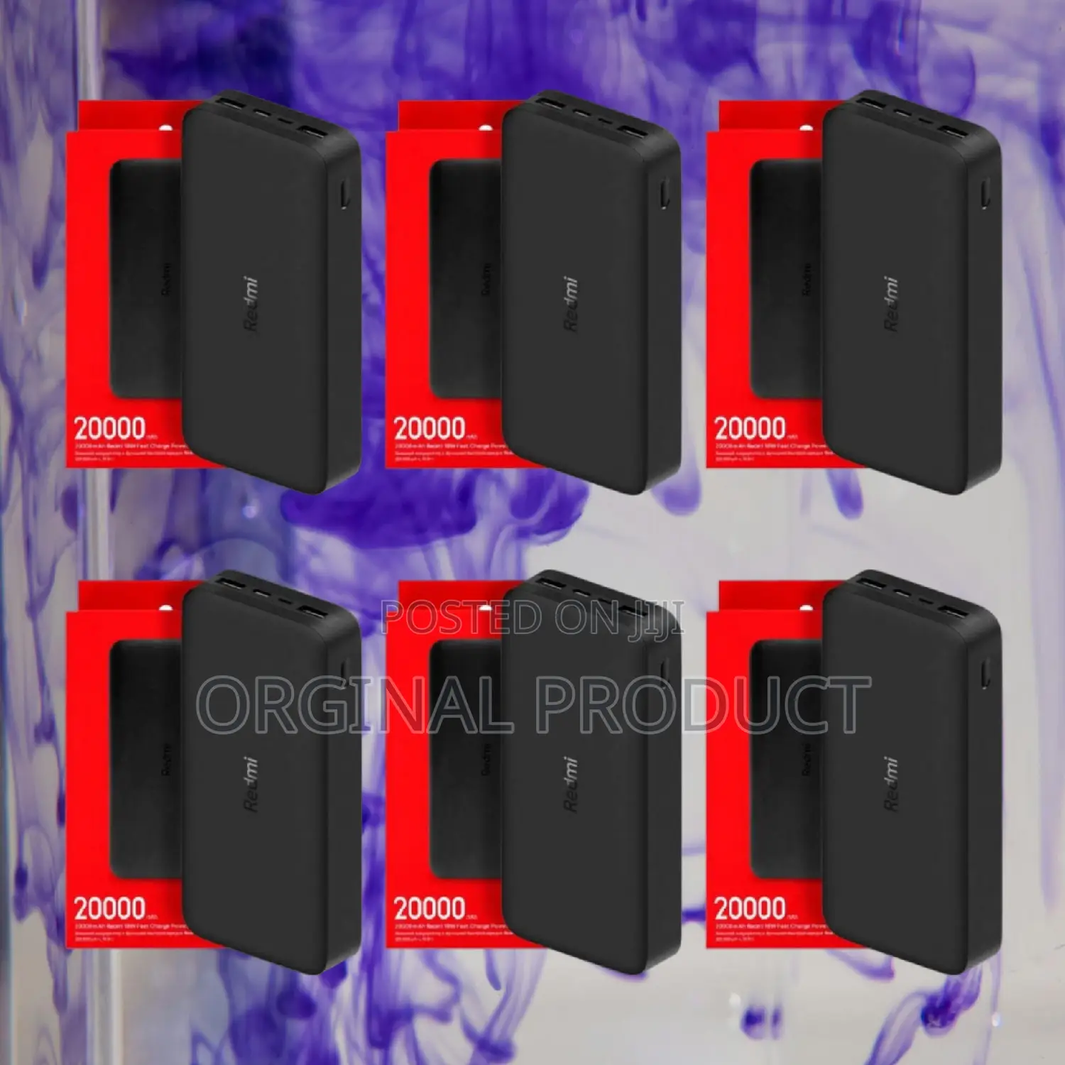 New Mi 20000mah Power Bank With Compac and Lightweight Build