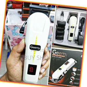 **Geemy Cordless Hair Clipper – No More Messy Cuts!**