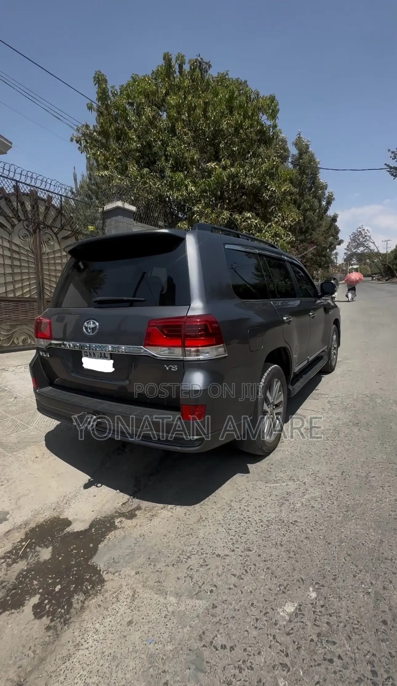 Toyota Land Cruiser 4.5 V8 VXR 2021 Black