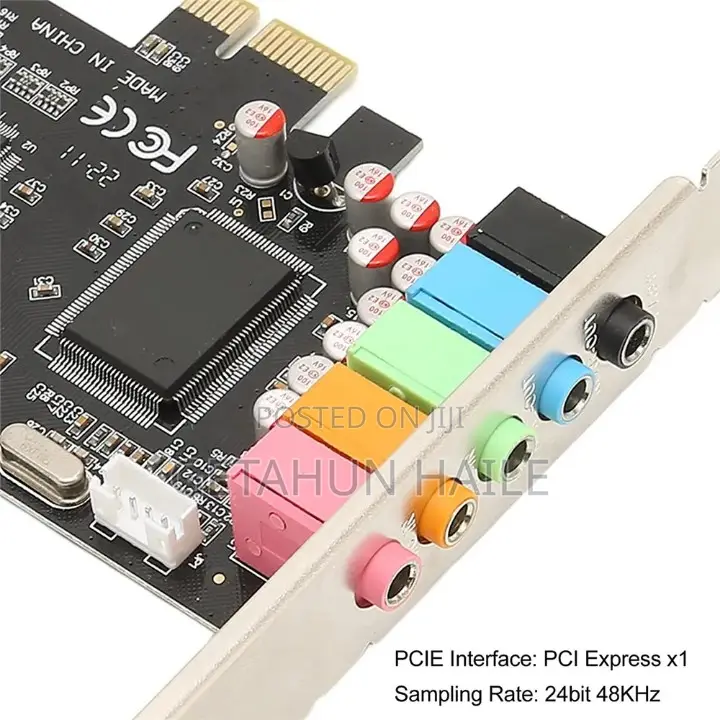 Pci Sound Card 4-Channel 3d Multimedia Enjoyment