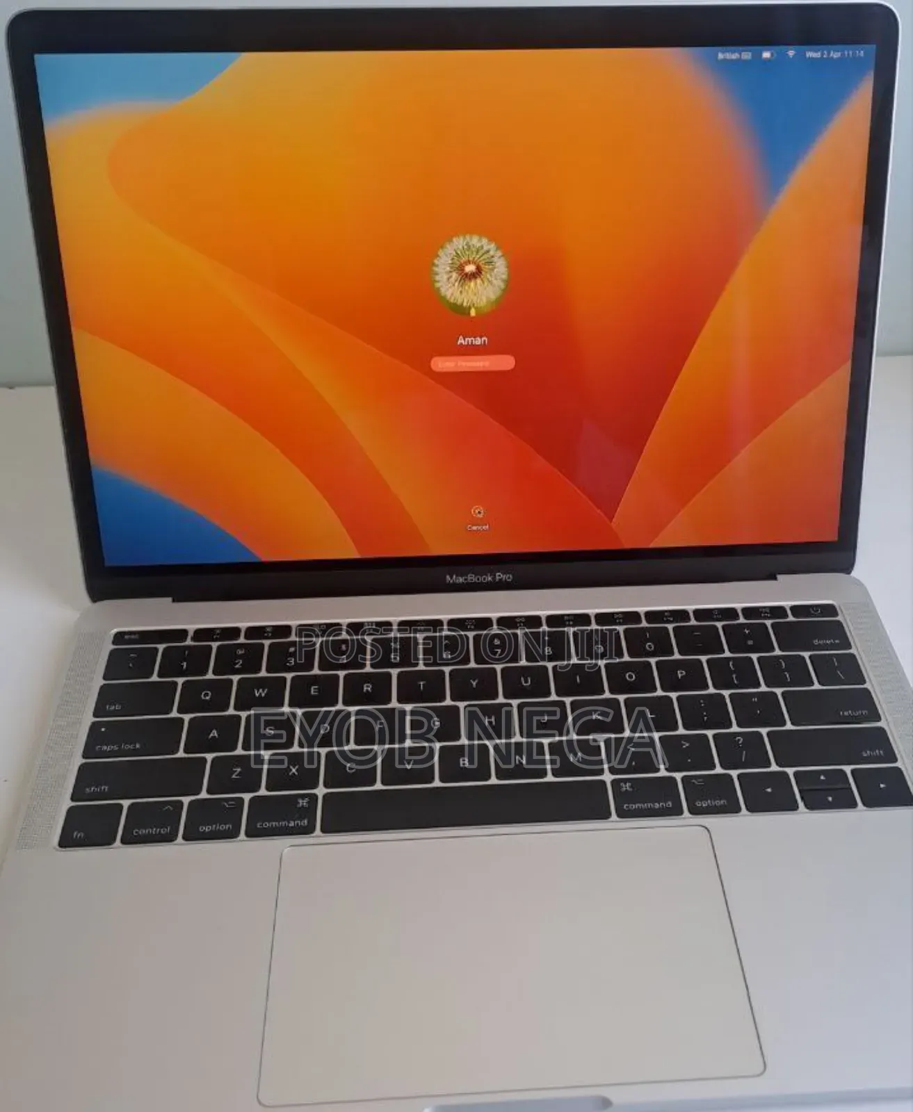 Laptop Apple MacBook Pro 2017 8GB Intel Core I5 SSD 128GB
