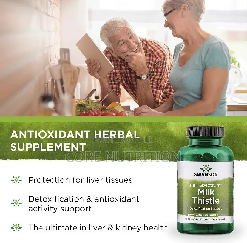 Milk Thistle 500 Mg 100 Caps