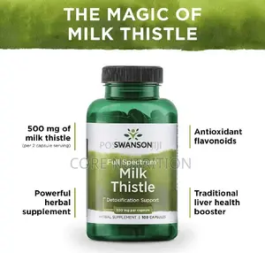 Milk Thistle 500 Mg 100 Caps