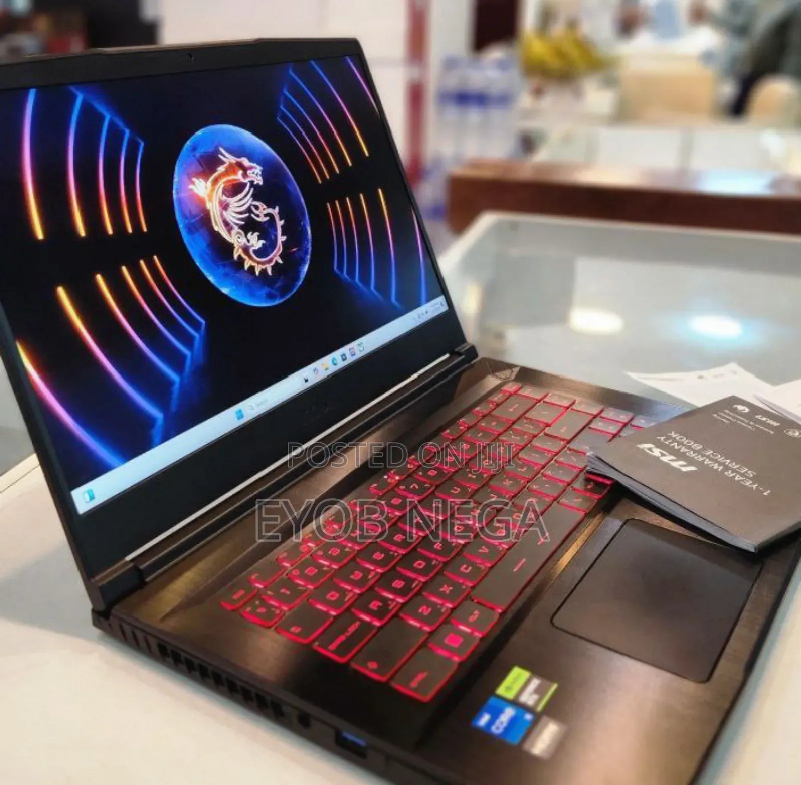 New Laptop MSI GF63 32GB Intel Core I5 SSD 512GB