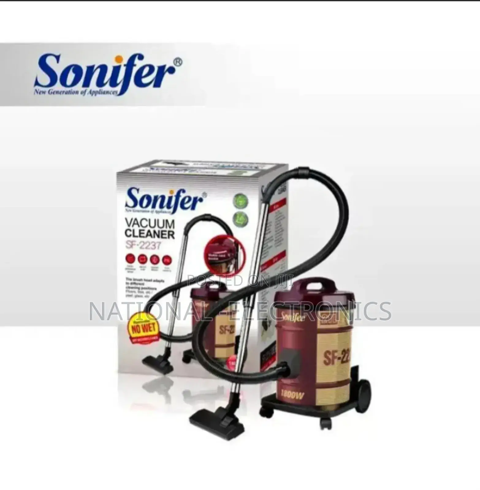 Sonifer Vacuum Cleaners 21liter 1800w