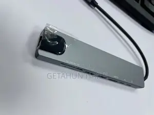 Type C to HDTV Rj 45+Tf/Sd+Usb 2*+Hdtv+Type-C+Pd (8 in 1 Usb Hub)