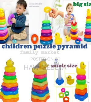 Photo - ከፕላስቲክ በዶናት ቅርፅ የተዘጋጀች መጫወቻ