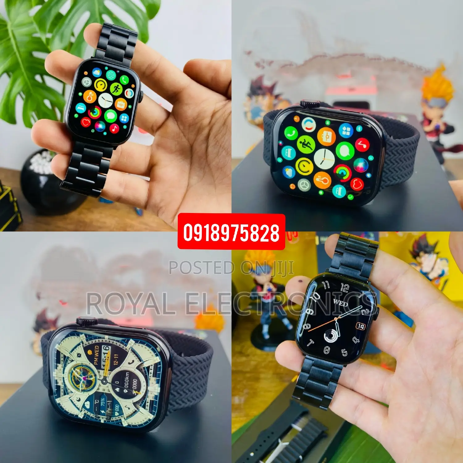 Germany Series 9 45mm Smart Watch With 3 Straps