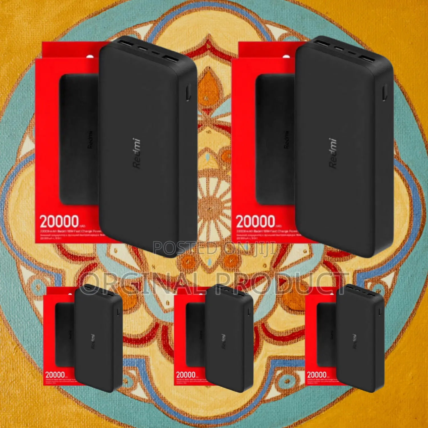 New Mi 20000mah Power Bank With Stylish Matte Finish