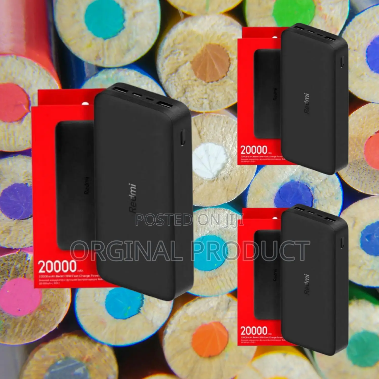 New Mi 20000mah Power Bank With Usb-a and Usb-C Ports