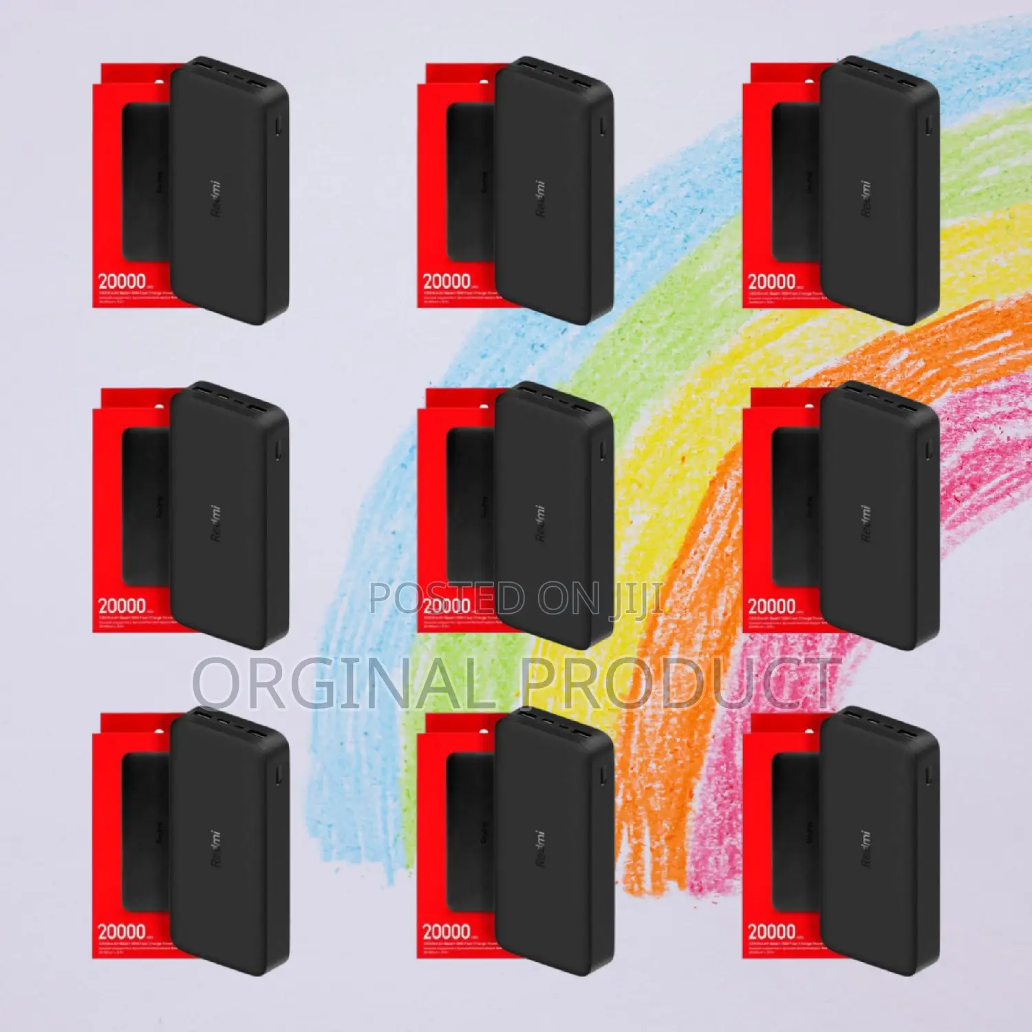 New Mi 20000mah Power Bank Perfect for Travel Essentials