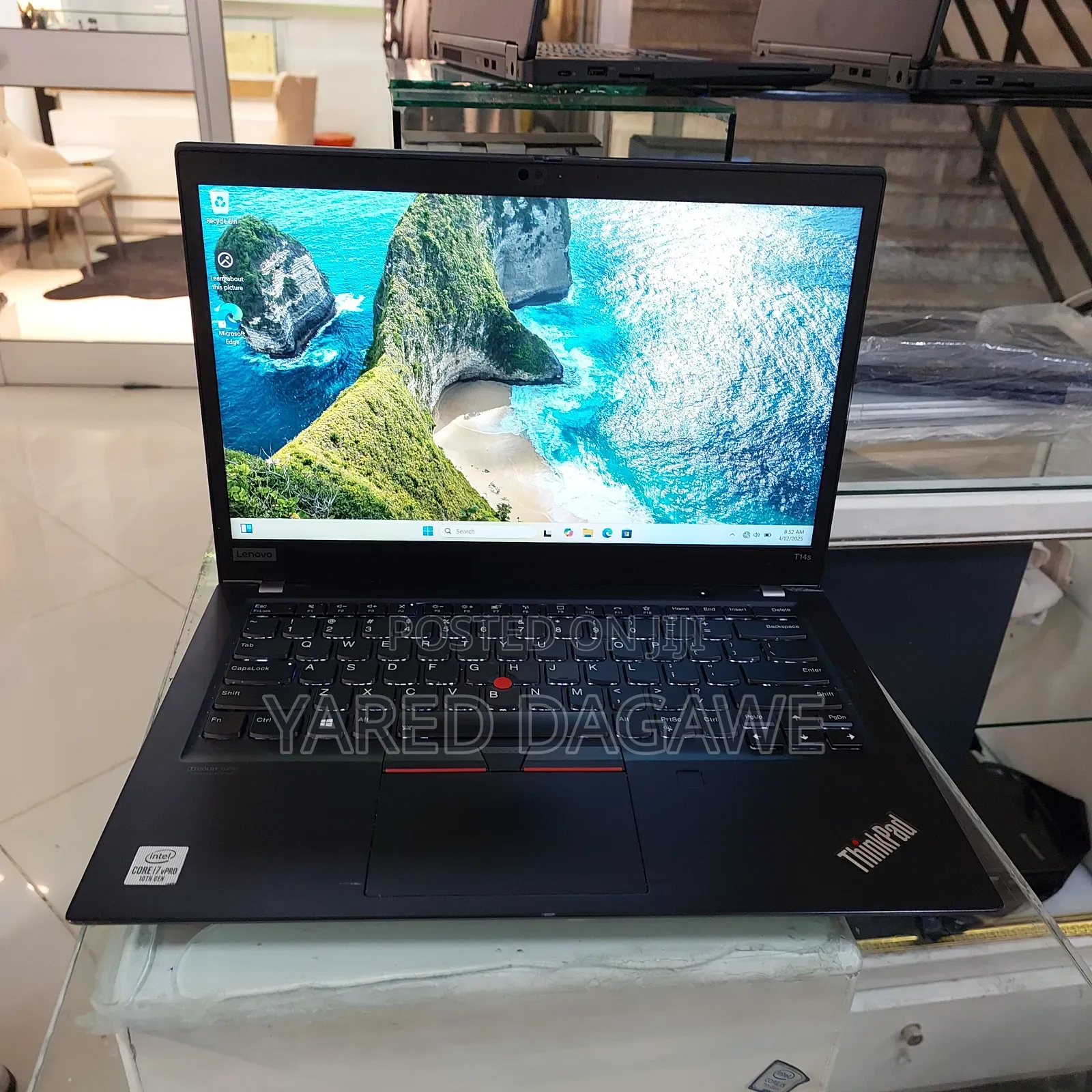 New Laptop Lenovo Thinkpad T14s Gen 1 32GB Intel Core I7 SSD 512GB