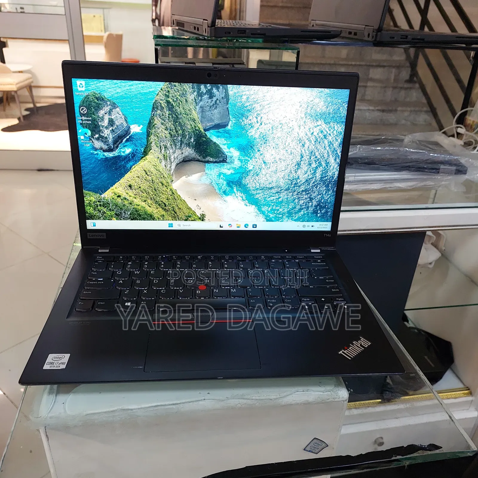 New Laptop Lenovo Thinkpad T14s Gen 1 32GB Intel Core I7 SSD 512GB