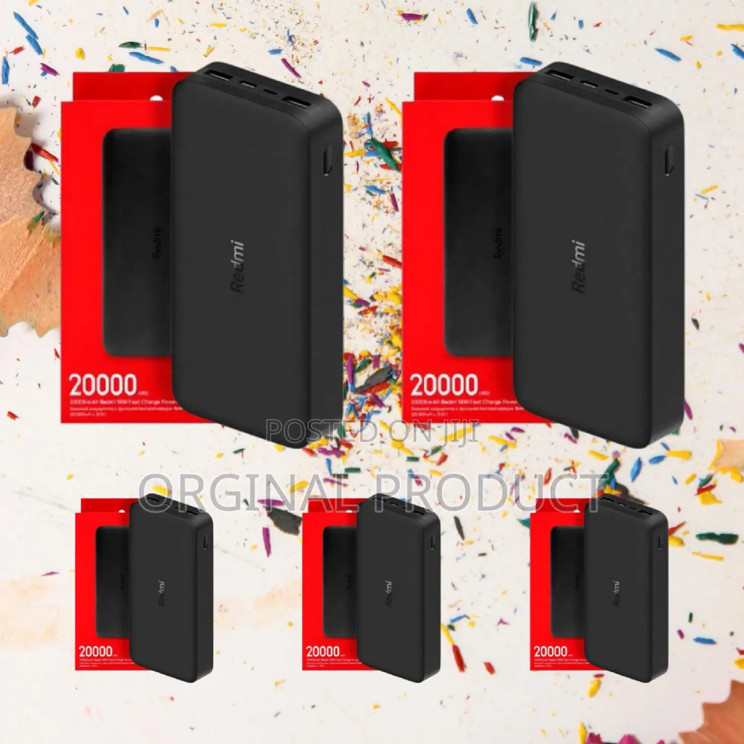 New Mi 20000mah Power Bank Optimized for Fast Recharging