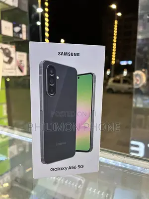 New Samsung Galaxy A56 256 GB Black
