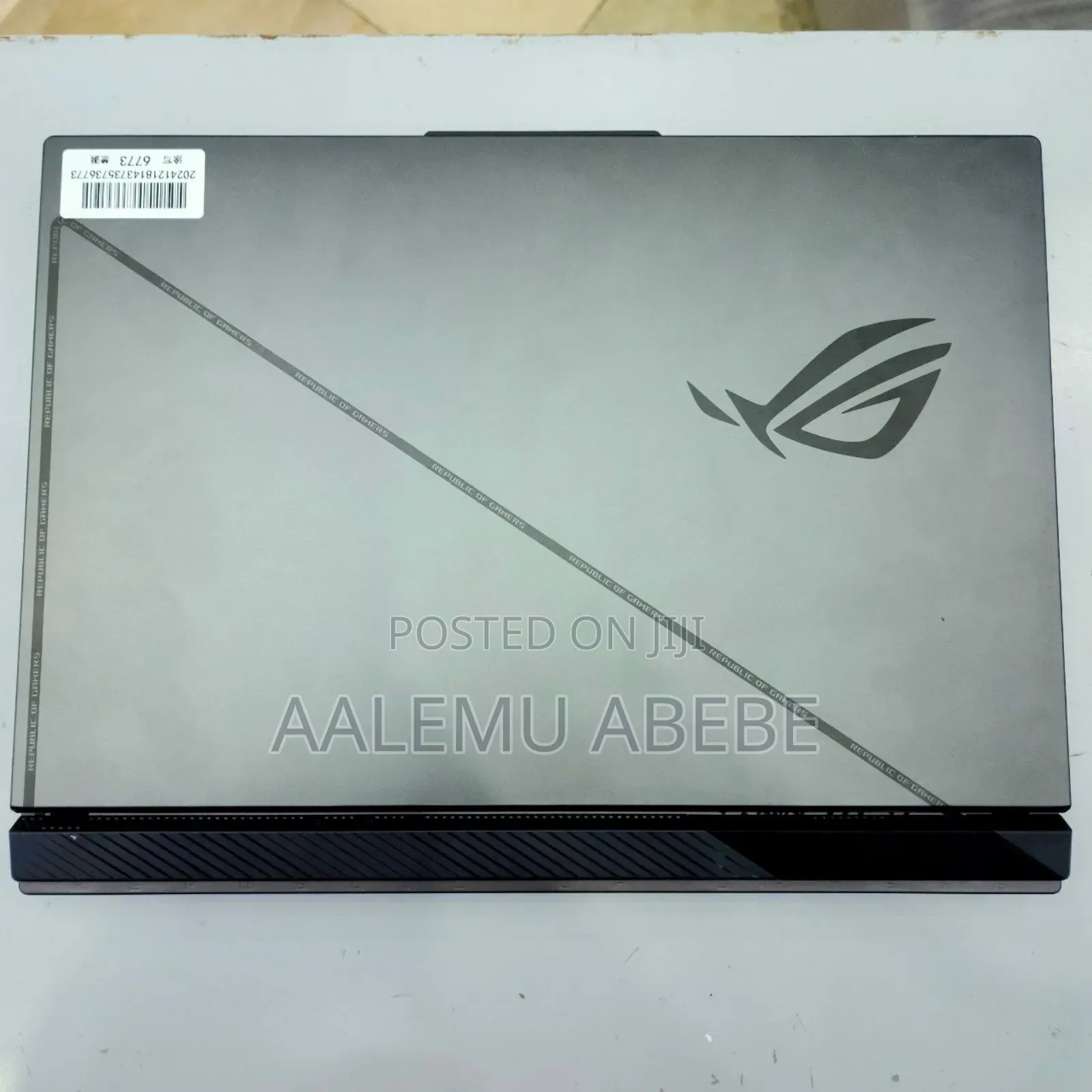 New Laptop Asus ROG Strix G16 G614 16GB Intel Core I9 SSD 1T