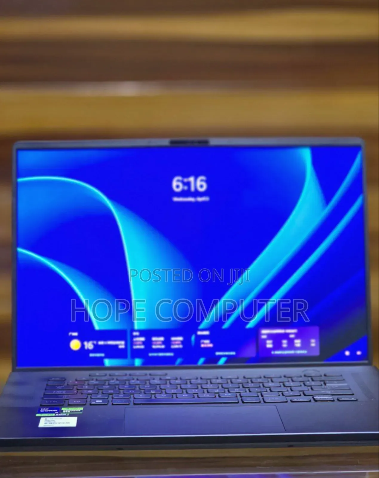 New Laptop Asus ROG Zephyrus G15 16GB Intel Core I9 SSD 1T