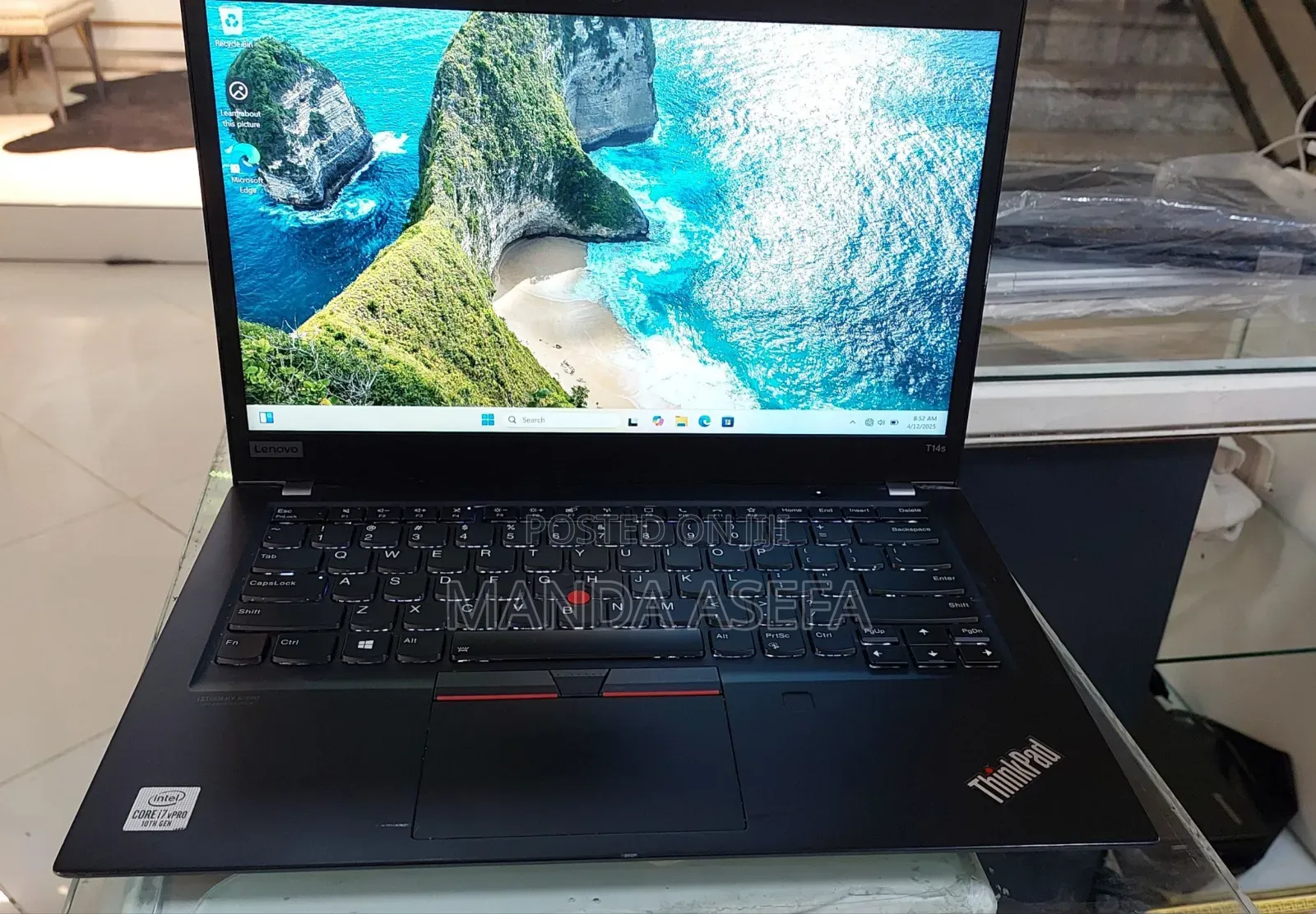 New Laptop Lenovo ThinkPad T14 32GB Intel Core I7 SSD 512GB
