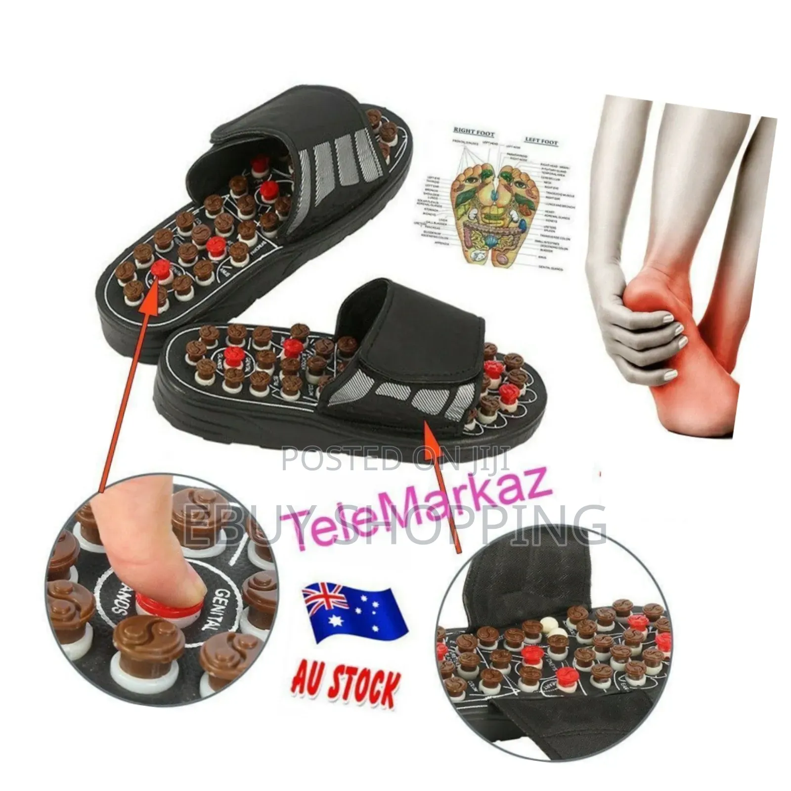 ** Stimulate Reflexology Points Effortlessly!**