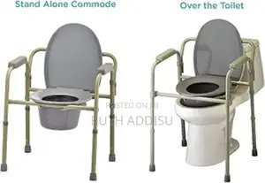Toilet Chair78commode Chair70 Almunium Commode Chair New Ppo