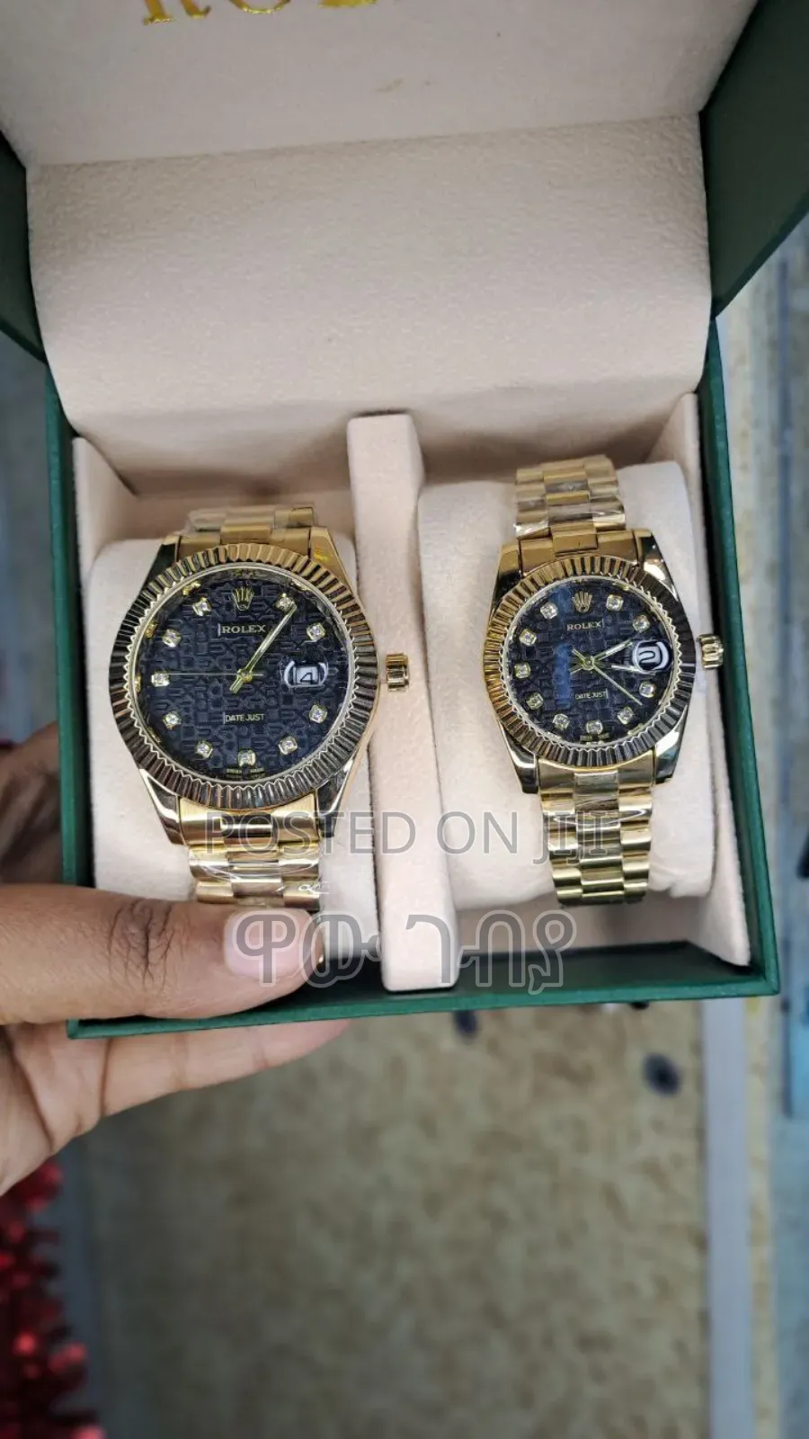 Rolex Couples Watch With Box