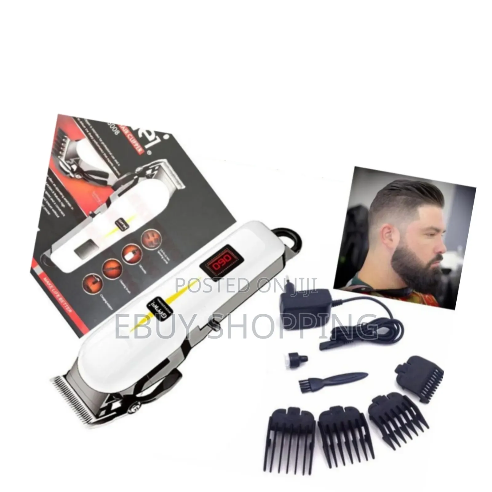 **Fast Quiet Hair Trimmer for Smooth Results**
