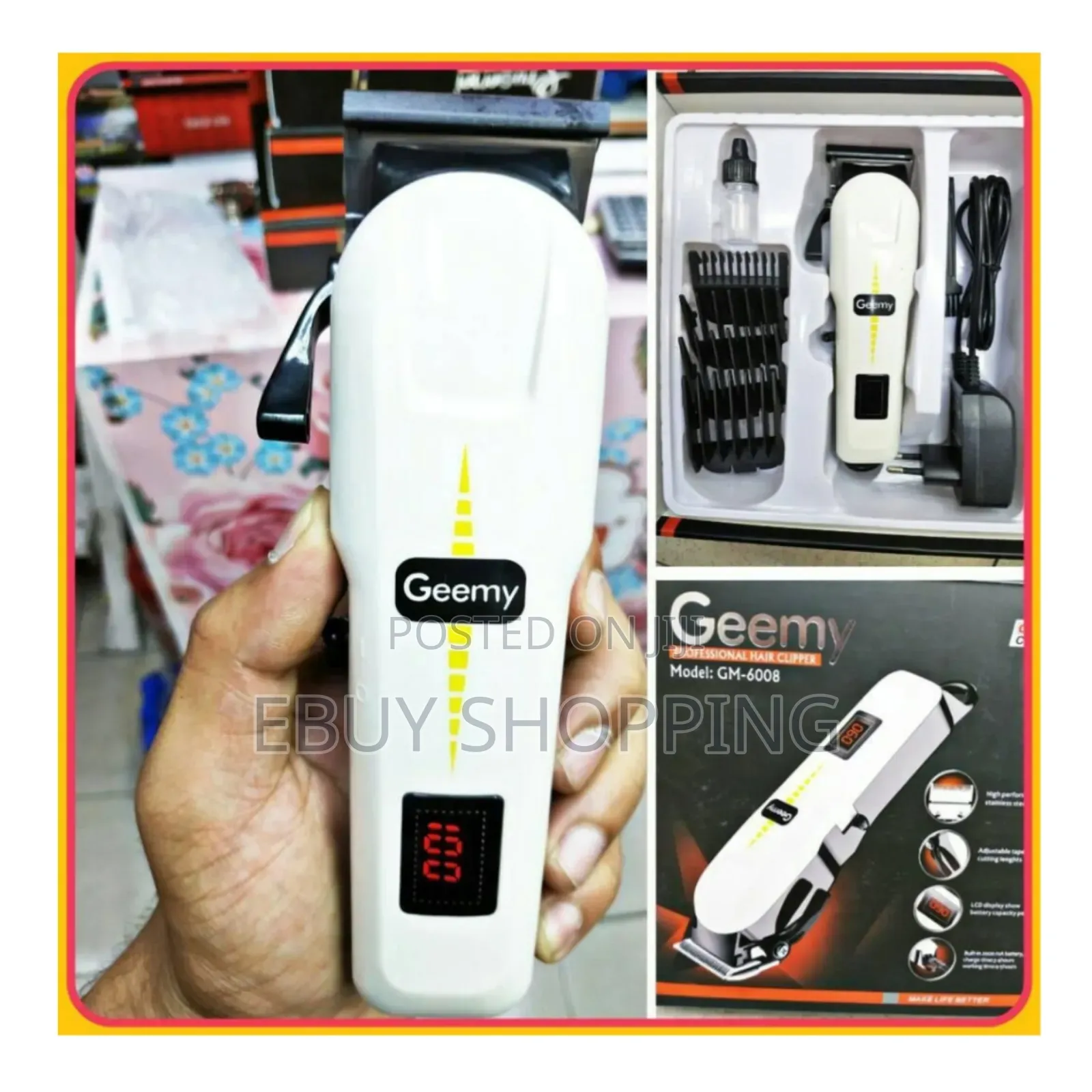 **Fast Quiet Hair Trimmer for Smooth Results**