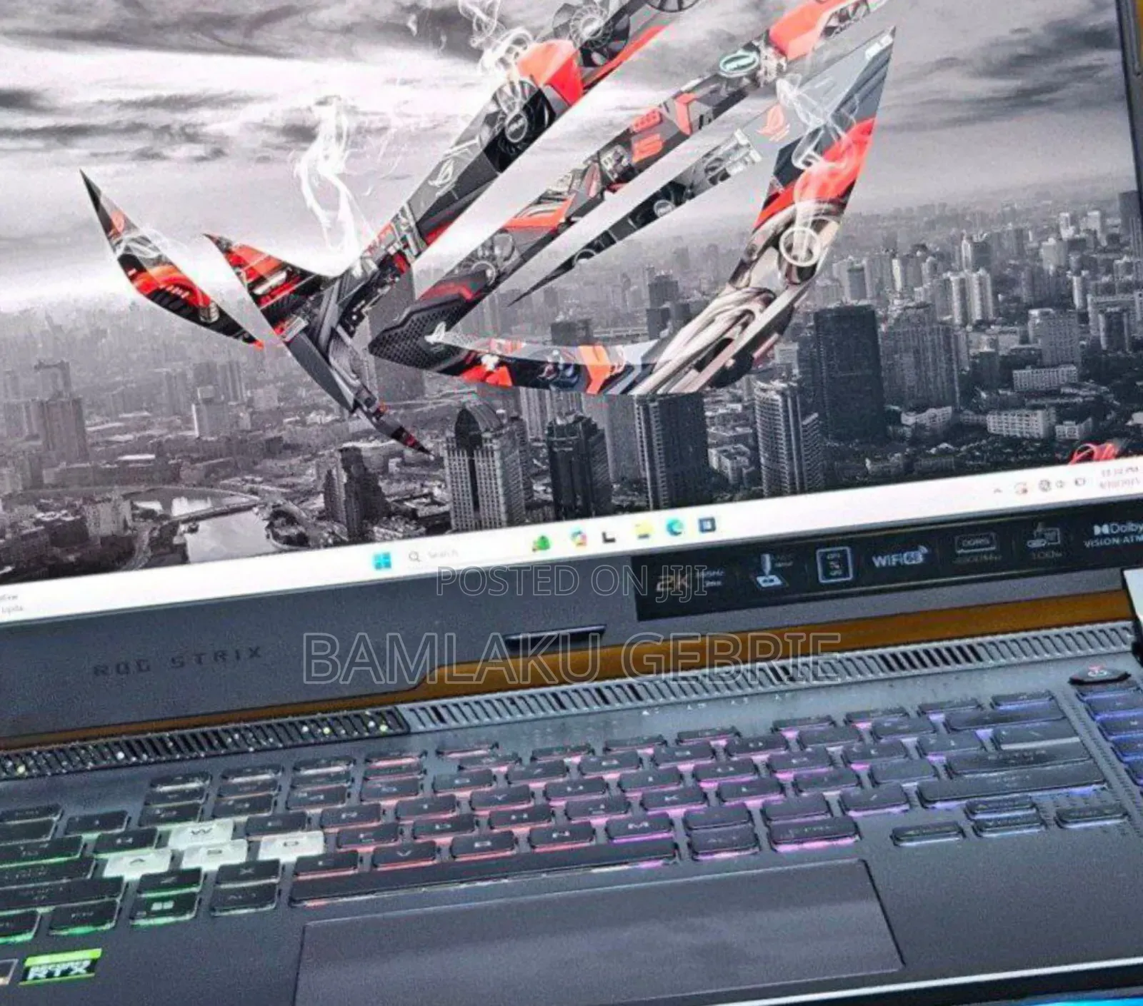 New Laptop Asus ROG Strix G15 16GB AMD Ryzen 9 SSD 512GB